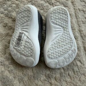 Kids White and Gray Shoes